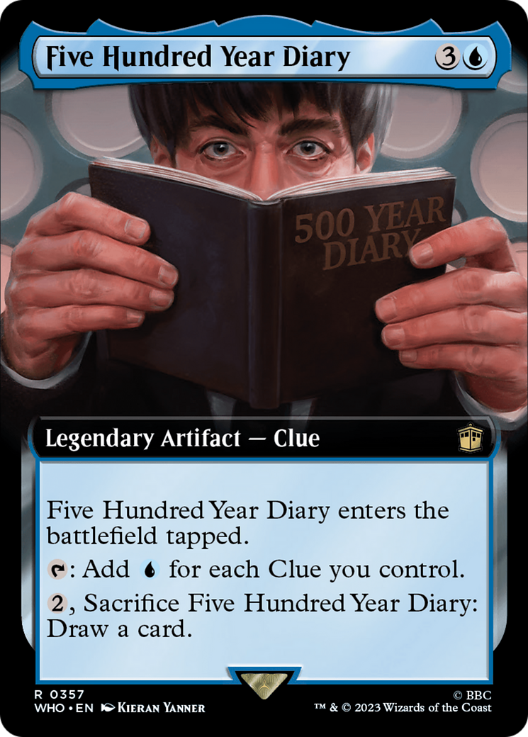 Five Hundred Year Diary (Extended Art) [Doctor Who] | Gaming Infinity