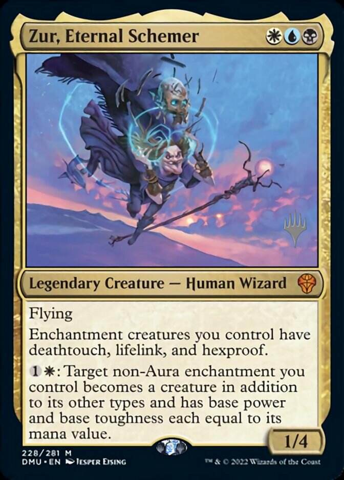 Zur, Eternal Schemer (Promo Pack) [Dominaria United Promos] | Gaming Infinity