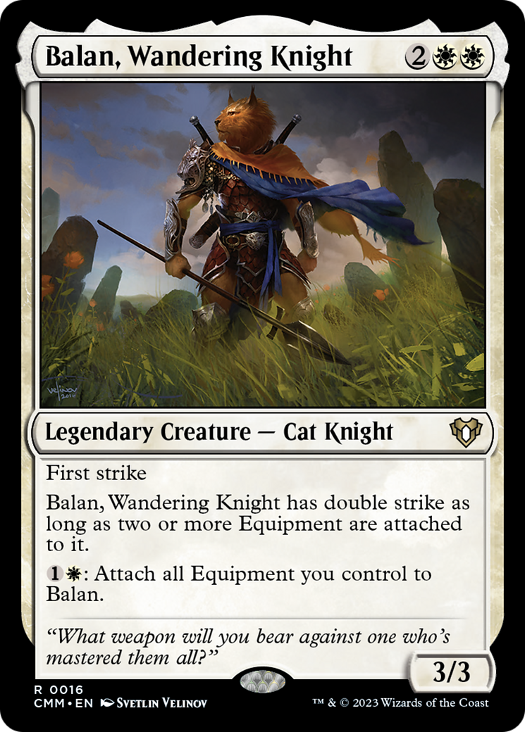 Balan, Wandering Knight [Commander Masters] | Gaming Infinity