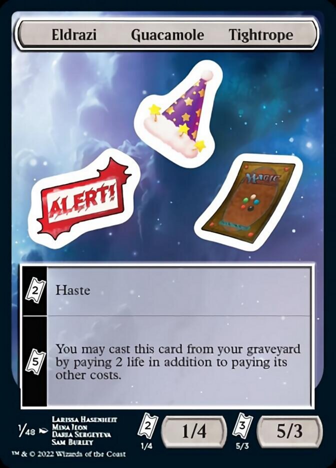Eldrazi Guacamole Tightrope [Unfinity Stickers] | Gaming Infinity