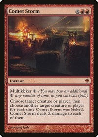 Comet Storm (Oversized) [Oversize Cards] | Gaming Infinity