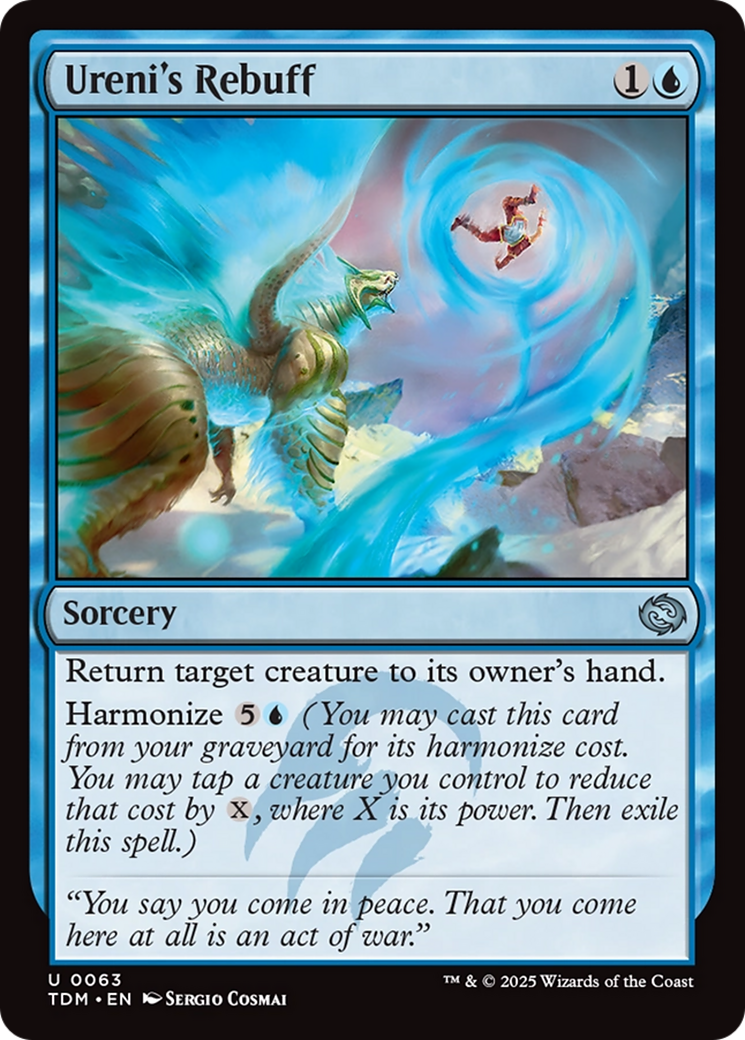 Ureni's Rebuff [Tarkir: Dragonstorm] | Gaming Infinity
