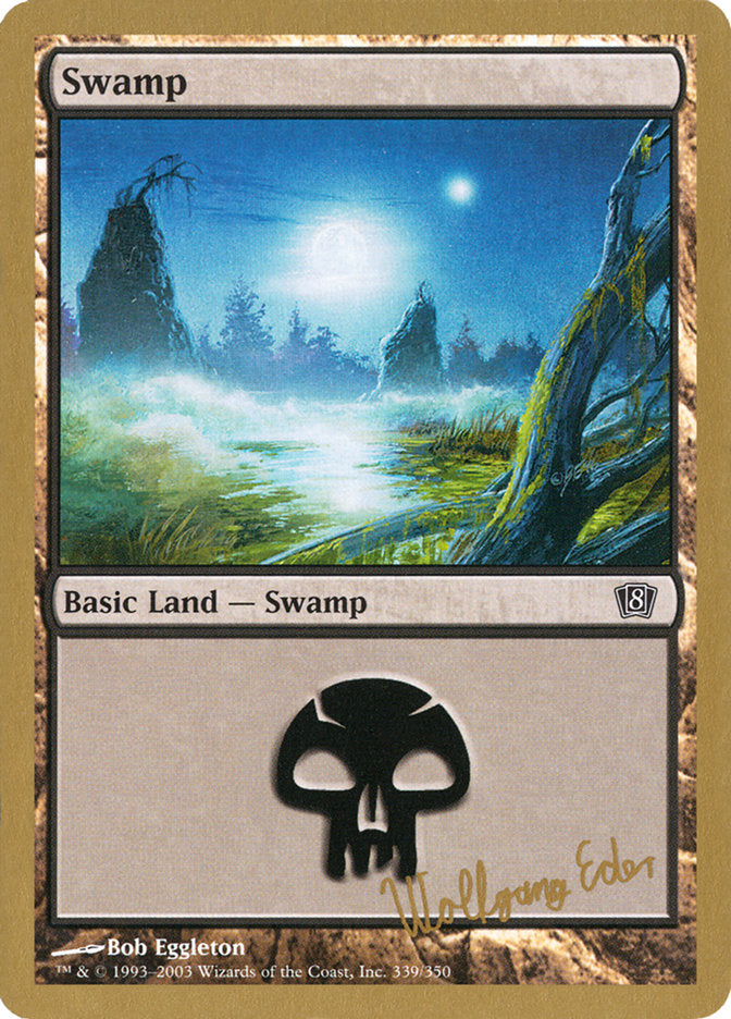 Swamp (we339) (Wolfgang Eder) [World Championship Decks 2003] | Gaming Infinity