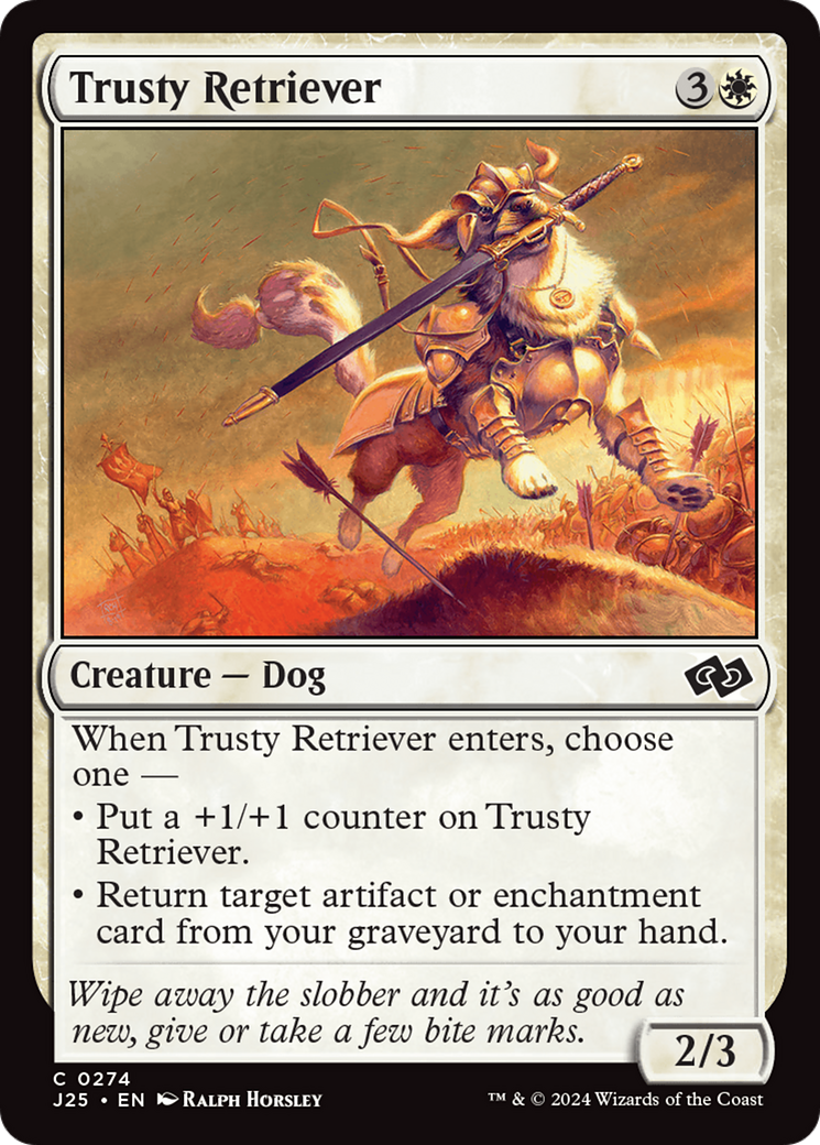 Trusty Retriever [Foundations Jumpstart] | Gaming Infinity