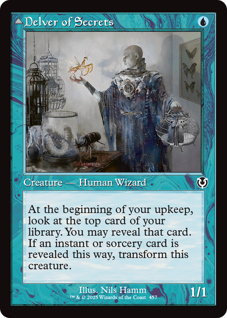 Delver of Secrets // Insectile Aberration (Retro Frame) [Innistrad Remastered] | Gaming Infinity