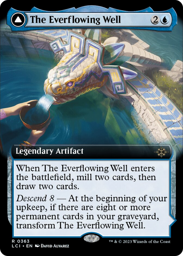 The Everflowing Well // The Myriad Pools (Extended Art) [The Lost Caverns of Ixalan] | Gaming Infinity