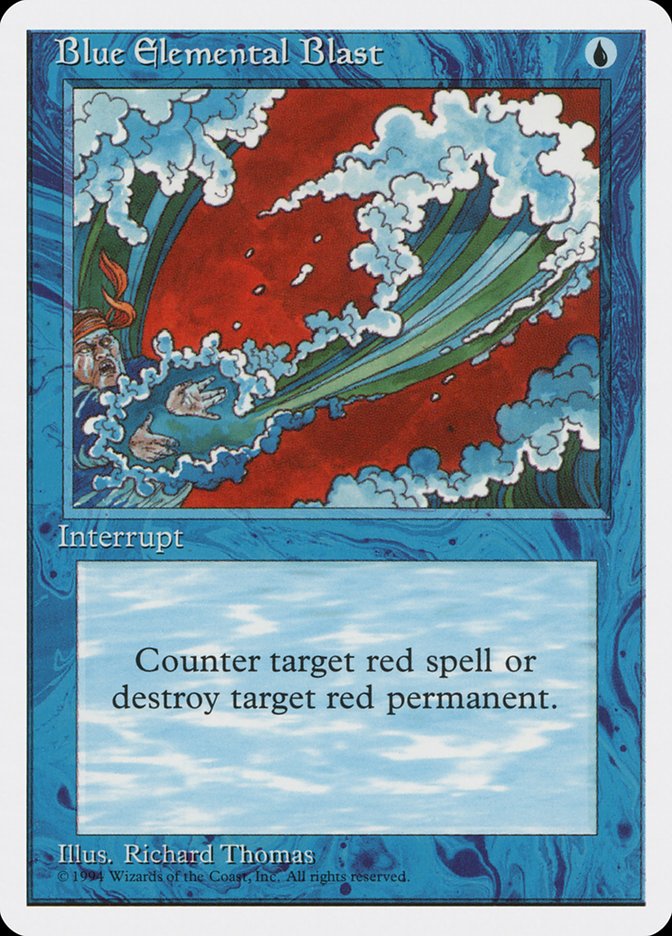 Blue Elemental Blast [Media Promos] | Gaming Infinity