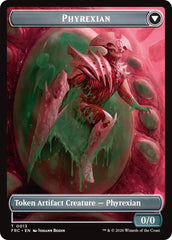 Phyrexian // Incubator Double-Sided Token [Reality Fracture Commander Tokens] | Gaming Infinity