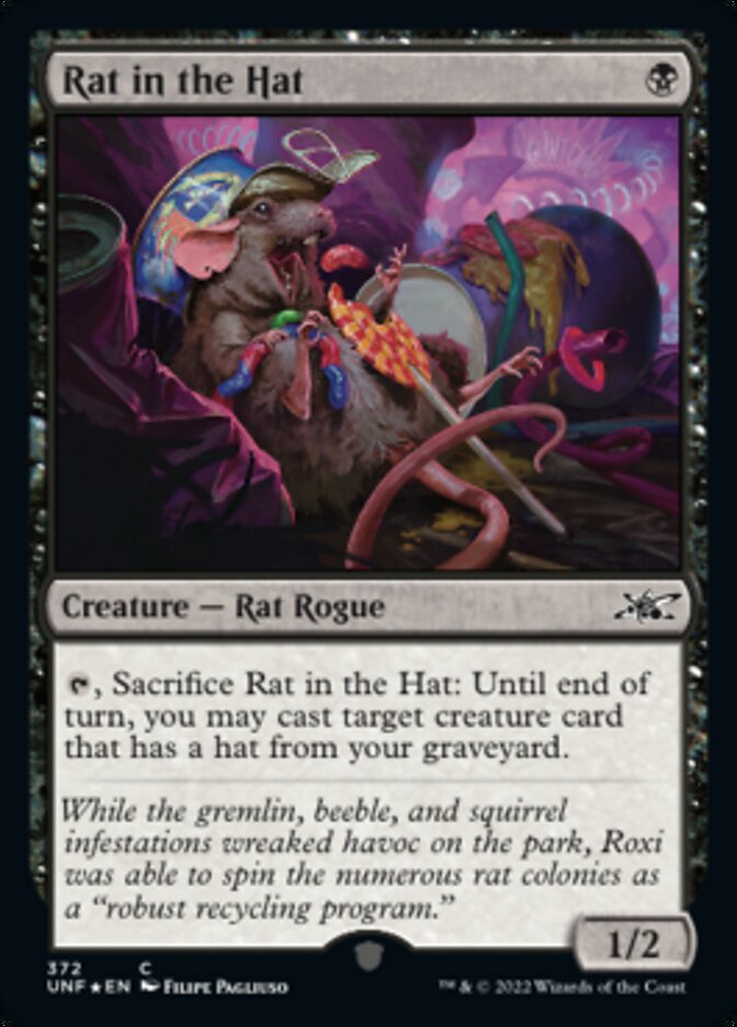 Rat in the Hat (Galaxy Foil) [Unfinity] | Gaming Infinity