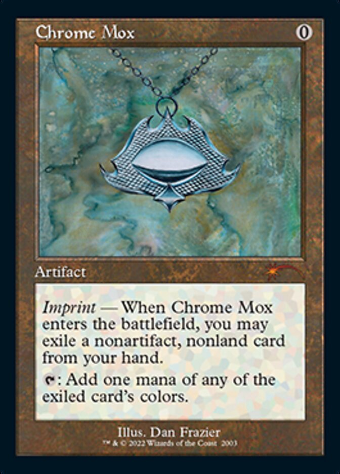 Chrome Mox (Retro) [Secret Lair Countdown Kit] | Gaming Infinity