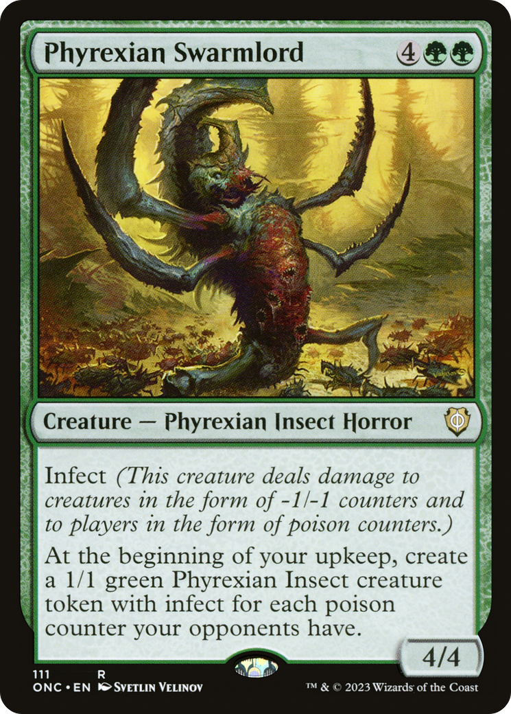 Phyrexian Swarmlord [Phyrexia: All Will Be One Commander] | Gaming Infinity