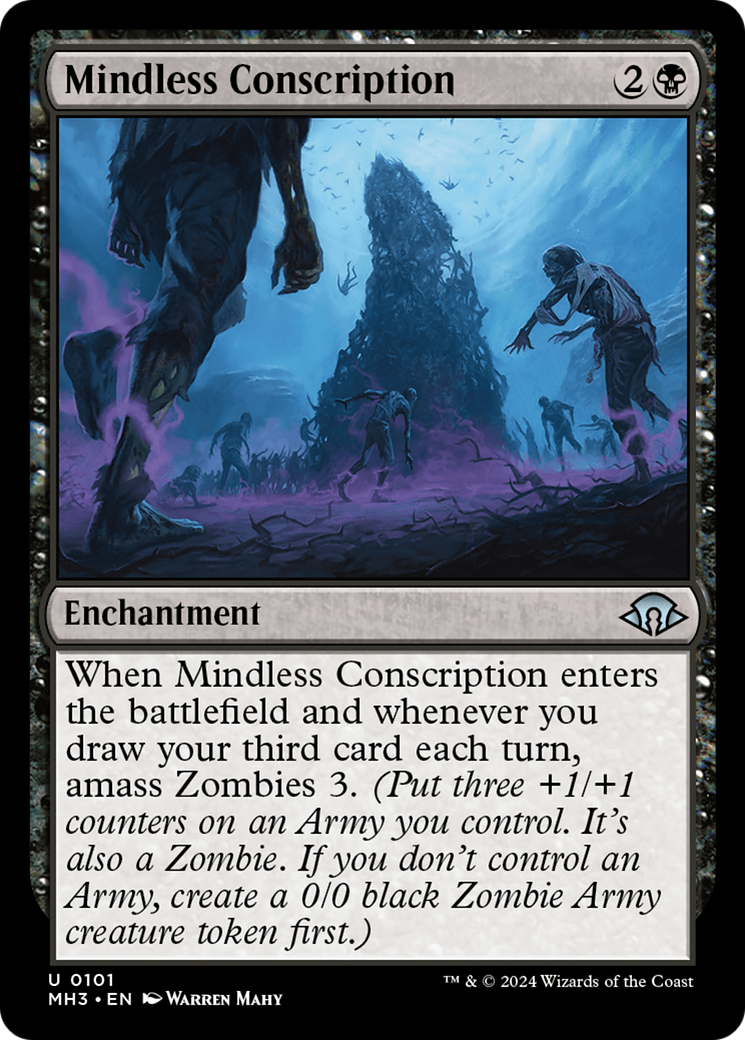 Mindless Conscription [Modern Horizons 3] | Gaming Infinity