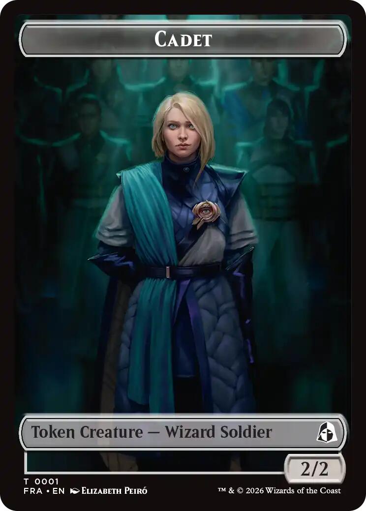 Cadet // Jace Double-Sided Token [Reality Fracture Tokens] | Gaming Infinity