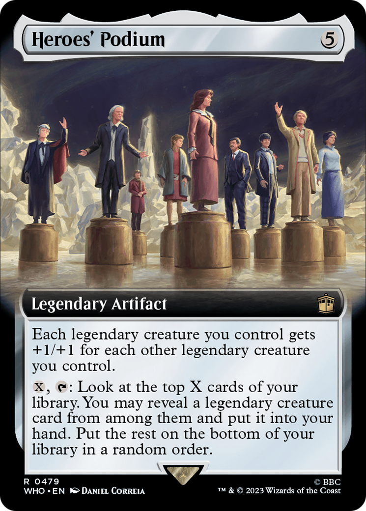 Heroes' Podium (Extended Art) [Doctor Who] | Gaming Infinity