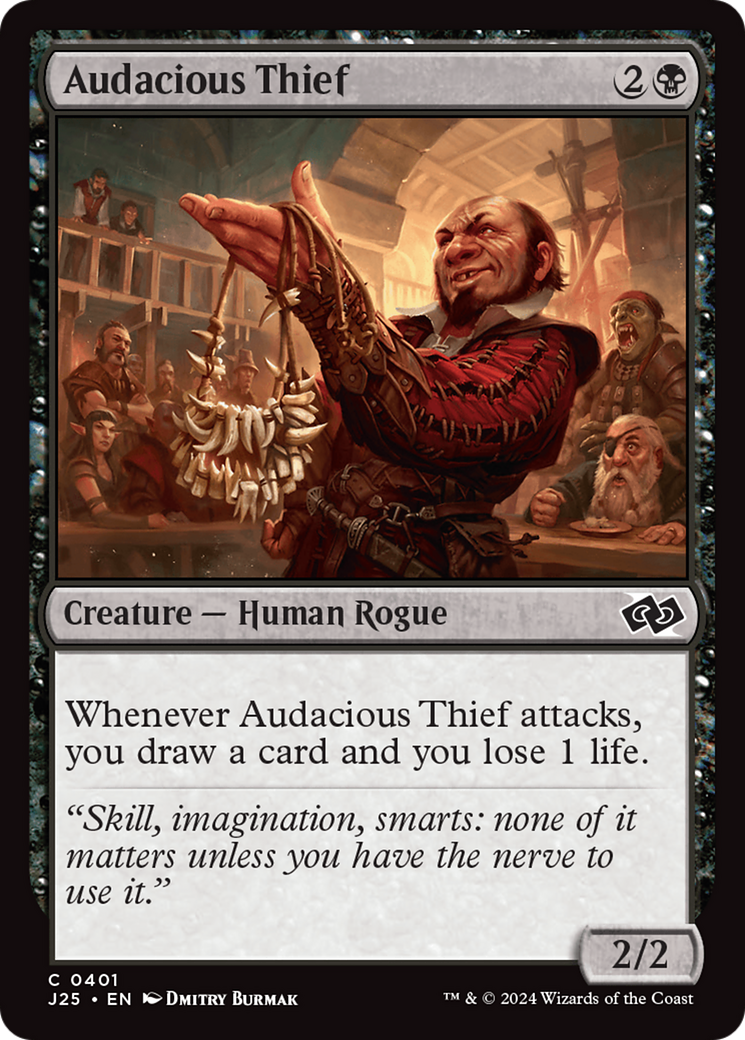 Audacious Thief [Foundations Jumpstart] | Gaming Infinity