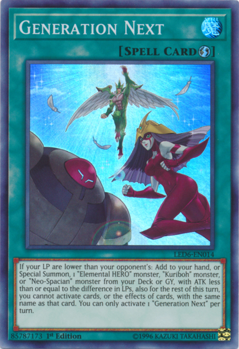 Generation Next [LED6-EN014] Super Rare | Gaming Infinity