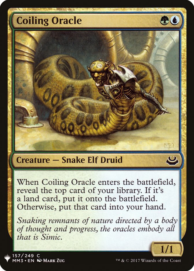 Coiling Oracle [Mystery Booster] | Gaming Infinity