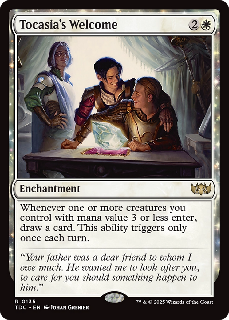 Tocasia's Welcome [Tarkir: Dragonstorm Commander] | Gaming Infinity