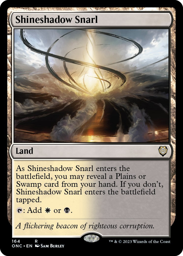 Shineshadow Snarl [Phyrexia: All Will Be One Commander] | Gaming Infinity