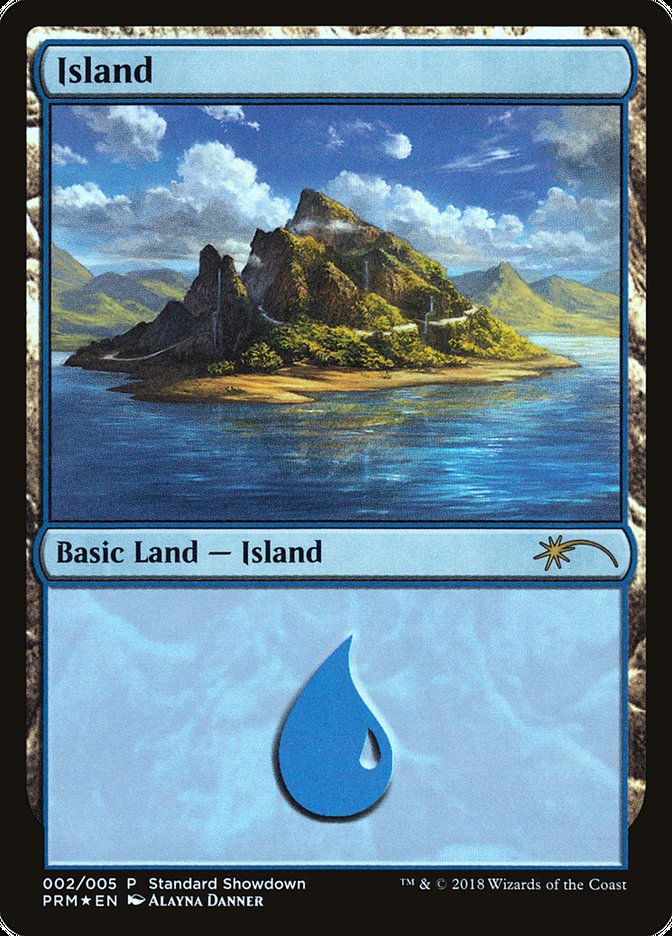 Island (Alayna Danner) [Standard Showdown Promos] | Gaming Infinity