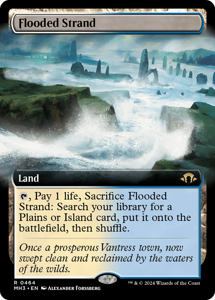 Flooded Strand (Extended Art) [Modern Horizons 3] | Gaming Infinity