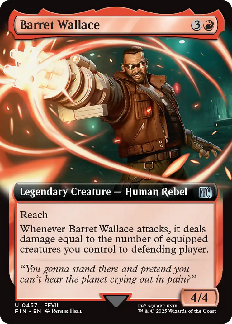 Barret Wallace (Extended Art) [FINAL FANTASY] | Gaming Infinity