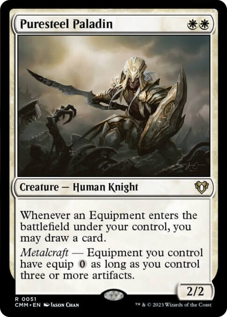 Puresteel Paladin [Commander Masters] | Gaming Infinity