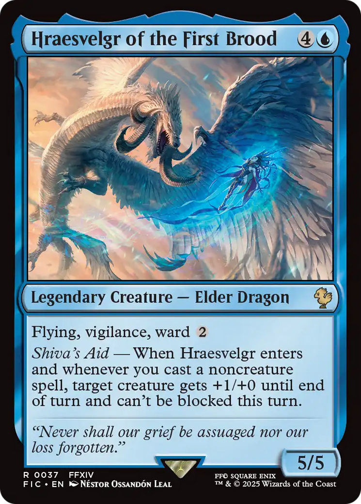 Hraesvelgr of the First Brood [FINAL FANTASY Commander] | Gaming Infinity