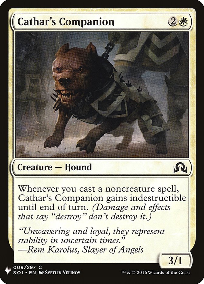 Cathar's Companion [Mystery Booster] | Gaming Infinity