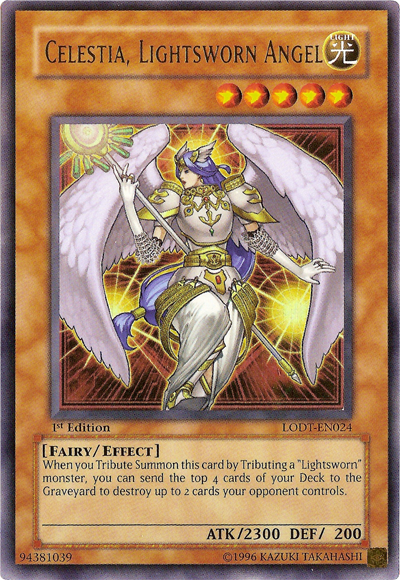 Celestia, Lightsworn Angel [LODT-EN024] Ultra Rare | Gaming Infinity