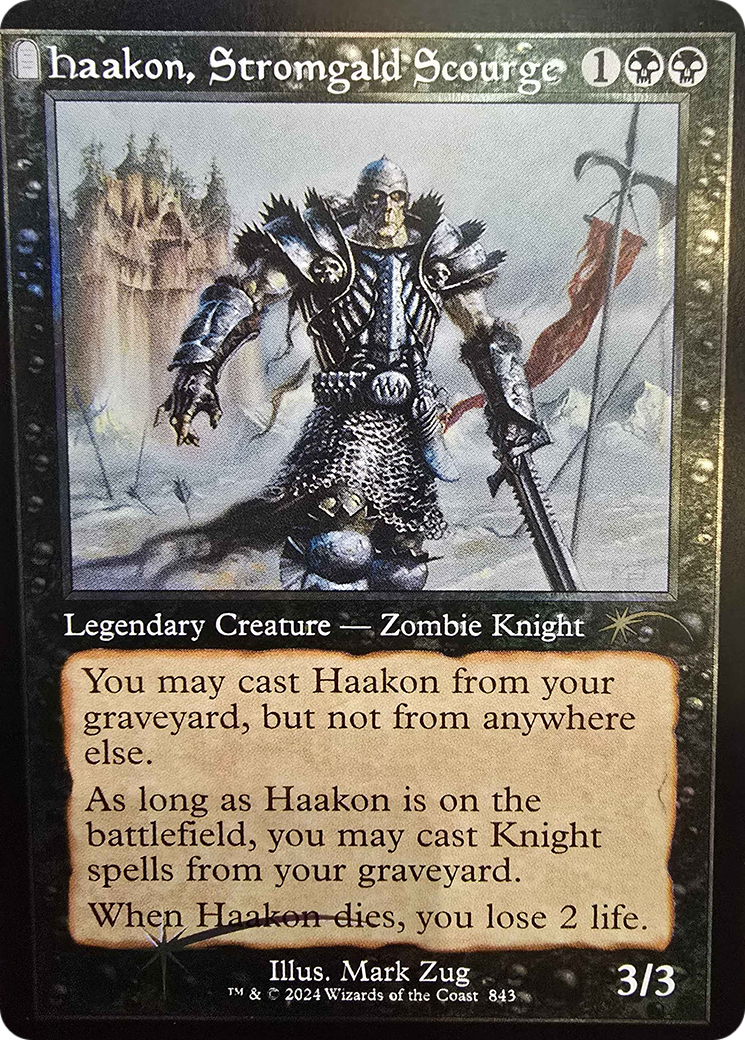 Haakon, Stromgald Scourge (Retro Frame) [Secret Lair Drop Series] | Gaming Infinity