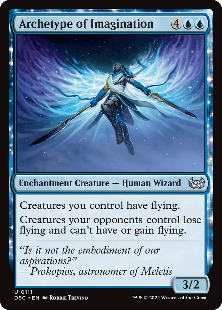Archetype of Imagination [Duskmourn: House of Horror Commander] | Gaming Infinity