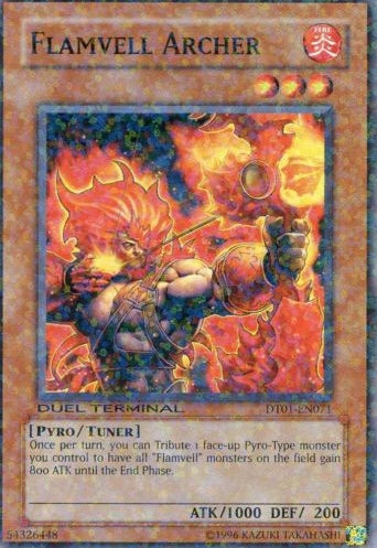 Flamvell Archer [DT01-EN071] Common | Gaming Infinity