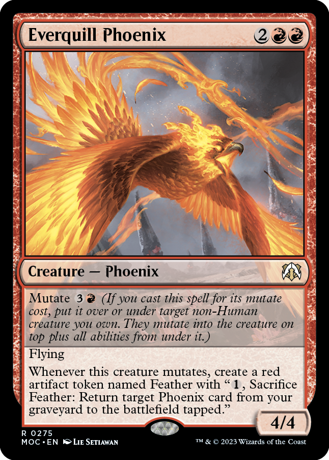 Everquill Phoenix [March of the Machine Commander] | Gaming Infinity