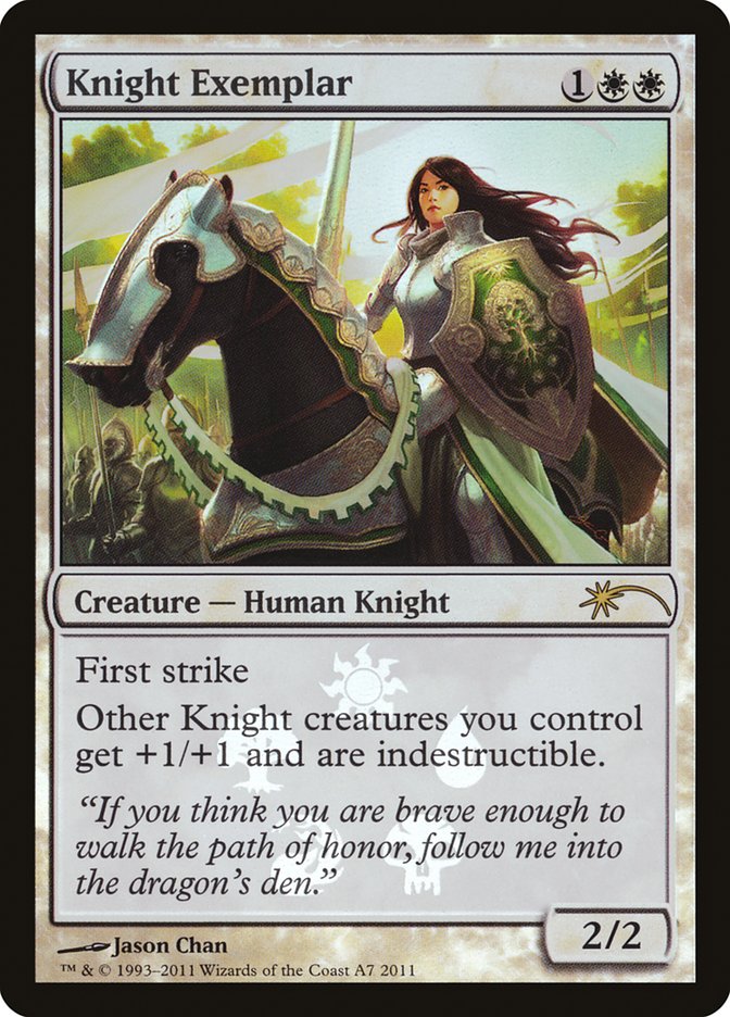 Knight Exemplar [Resale Promos] | Gaming Infinity