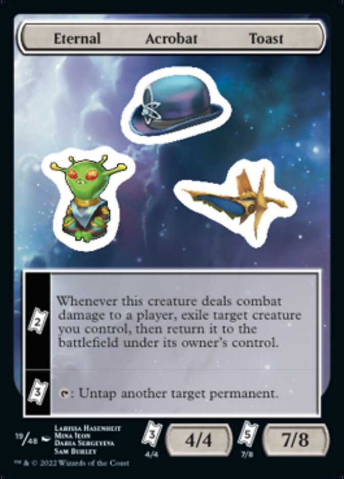 Eternal Acrobat Toast [Unfinity Stickers] | Gaming Infinity
