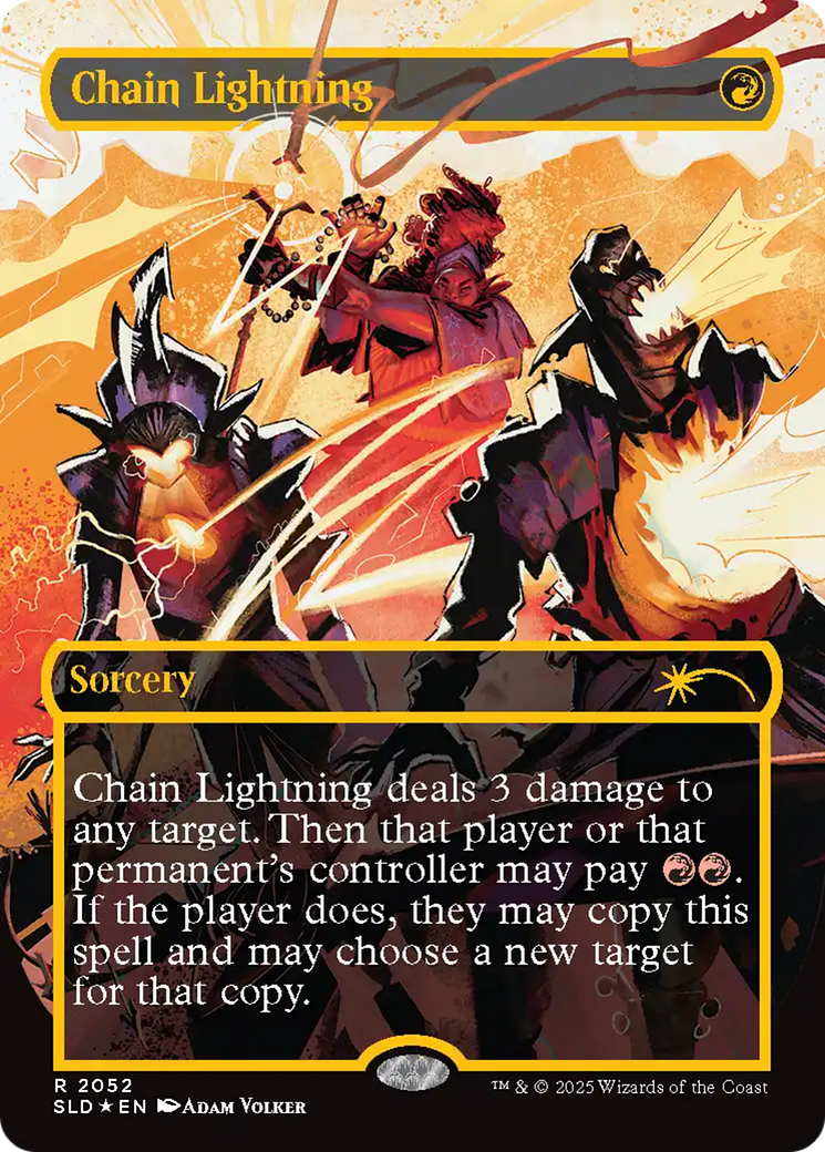 Chain Lightning (2047) (Raised Foil) [Secret Lair Drop Series] | Gaming Infinity