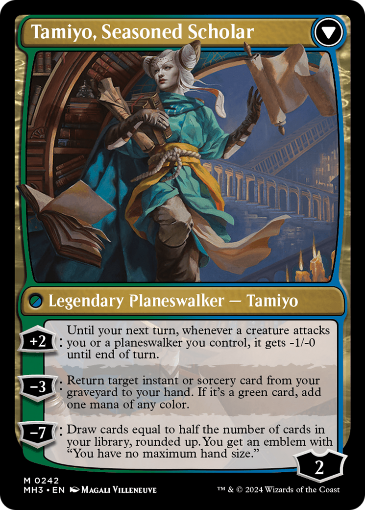 Tamiyo, Inquisitive Student // Tamiyo, Seasoned Scholar [Modern Horizons 3] | Gaming Infinity