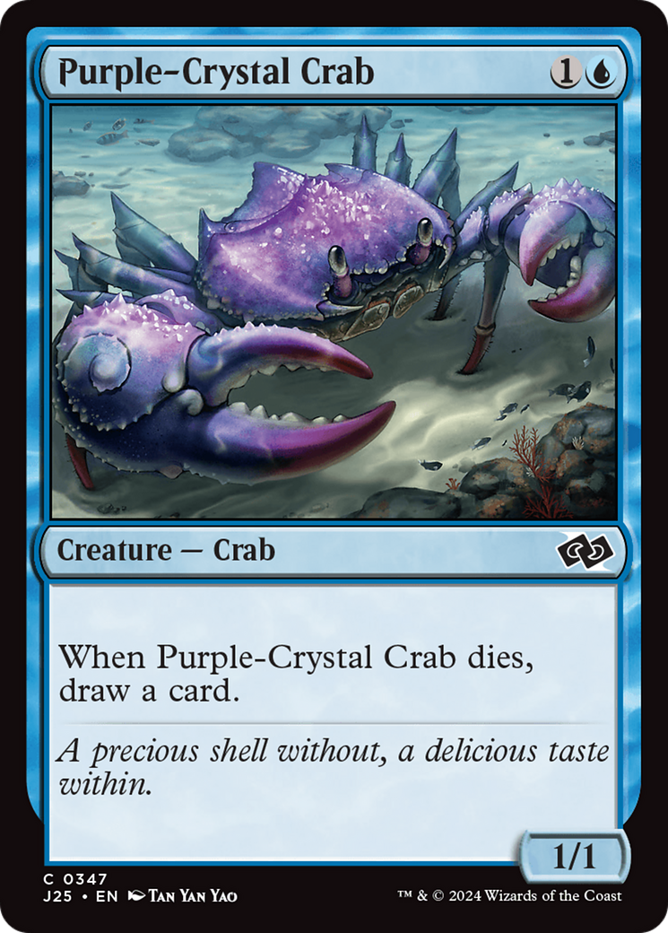 Purple-Crystal Crab [Foundations Jumpstart] | Gaming Infinity