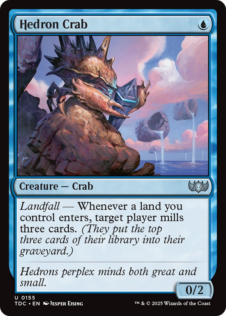 Hedron Crab [Tarkir: Dragonstorm Commander] | Gaming Infinity