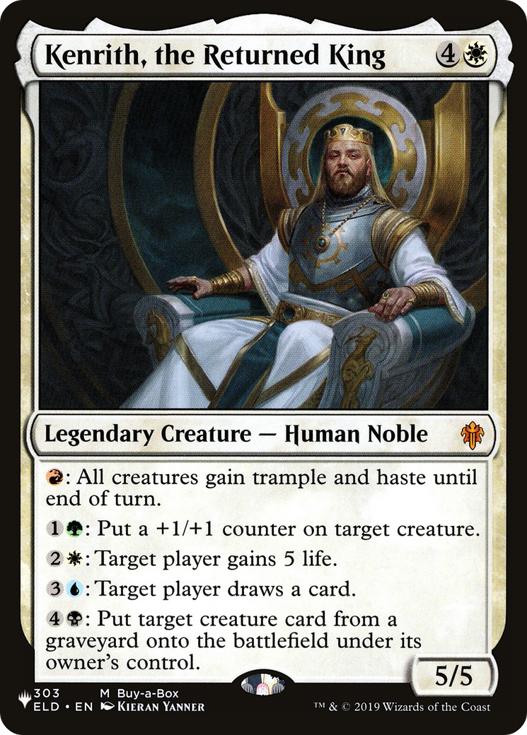 Kenrith, the Returned King [The List] | Gaming Infinity