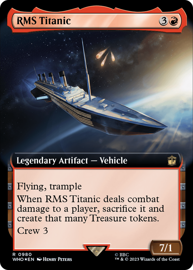 RMS Titanic (Extended Art) (Surge Foil) [Doctor Who] | Gaming Infinity