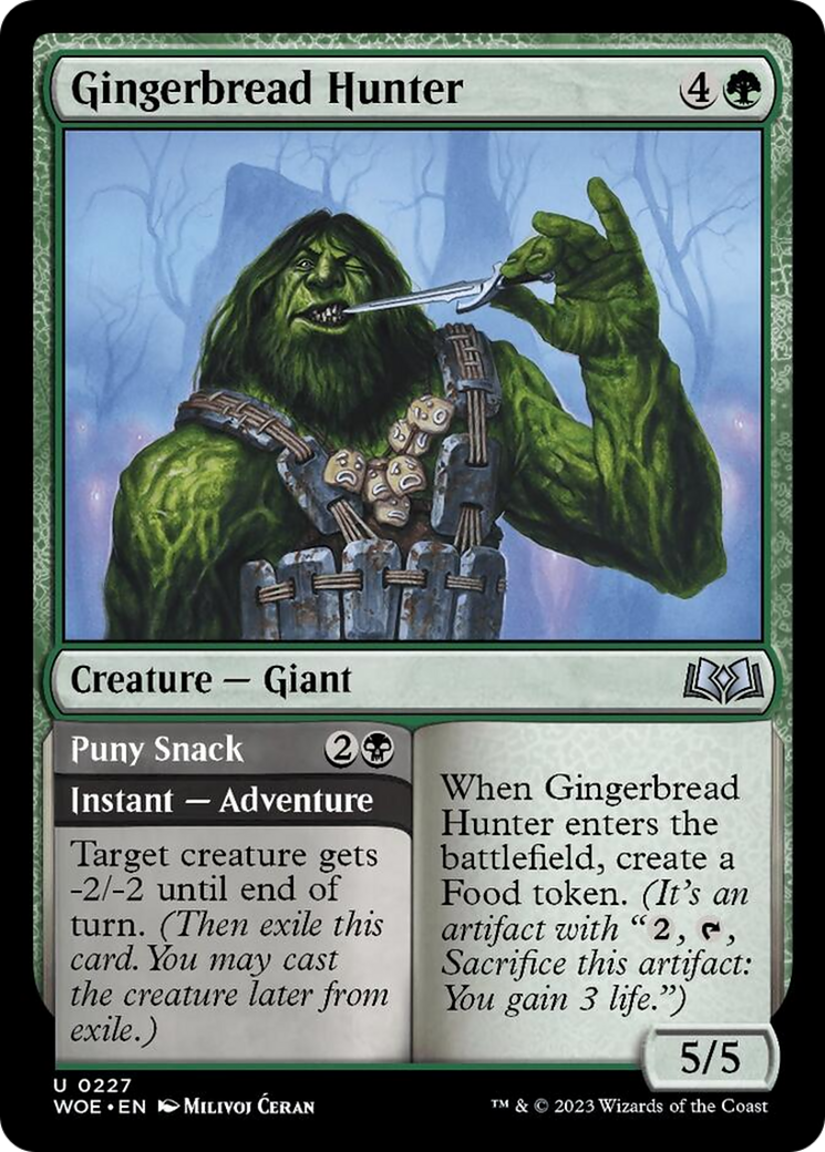 Gingerbread Hunter // Puny Snack [Wilds of Eldraine] | Gaming Infinity