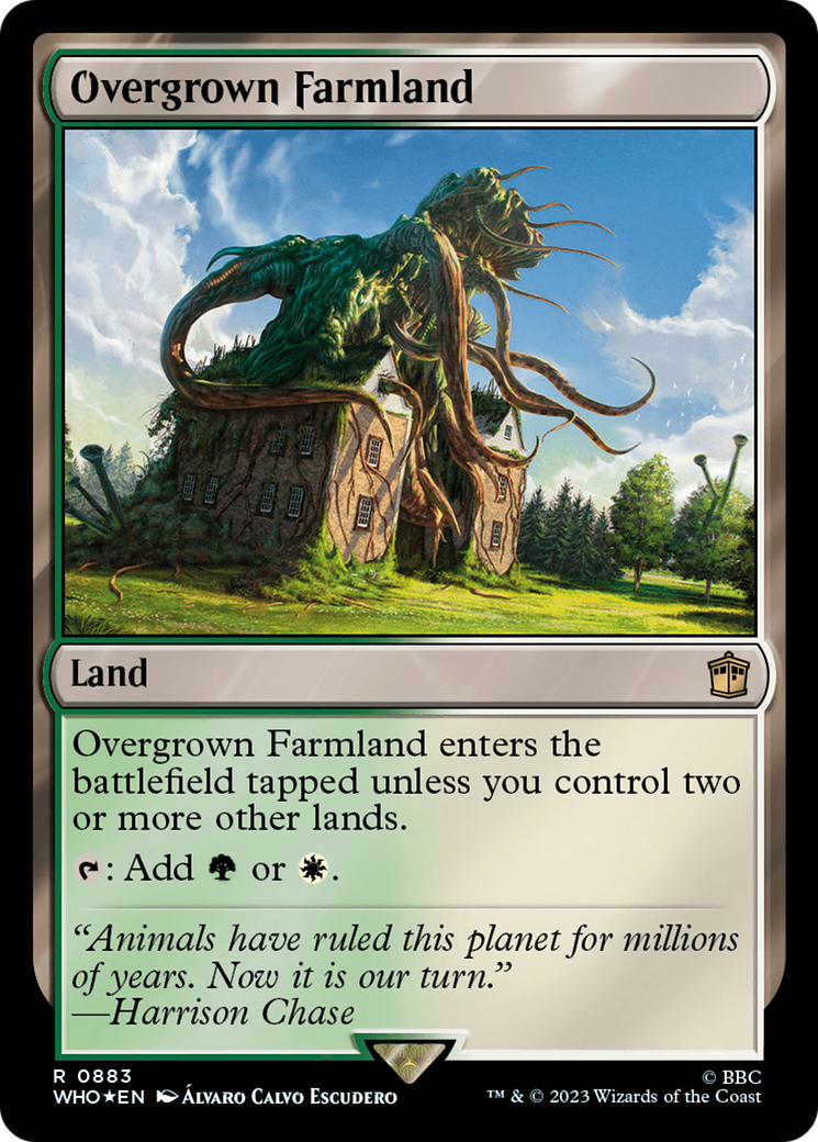 Overgrown Farmland (Surge Foil) [Doctor Who] | Gaming Infinity