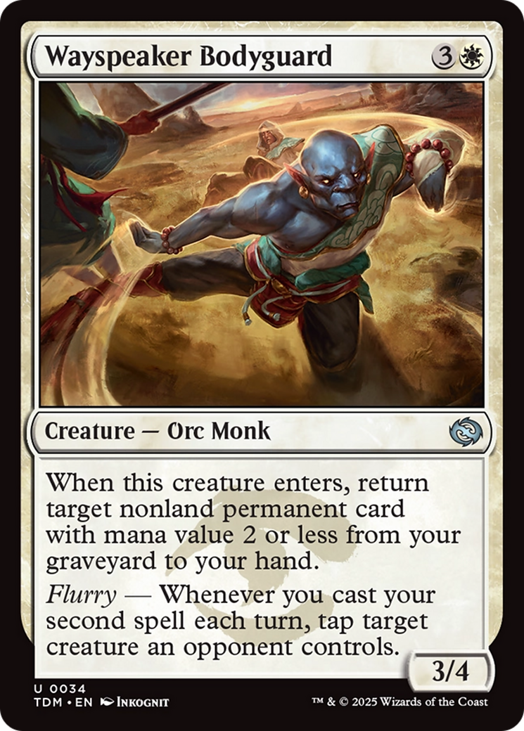 Wayspeaker Bodyguard [Tarkir: Dragonstorm] | Gaming Infinity