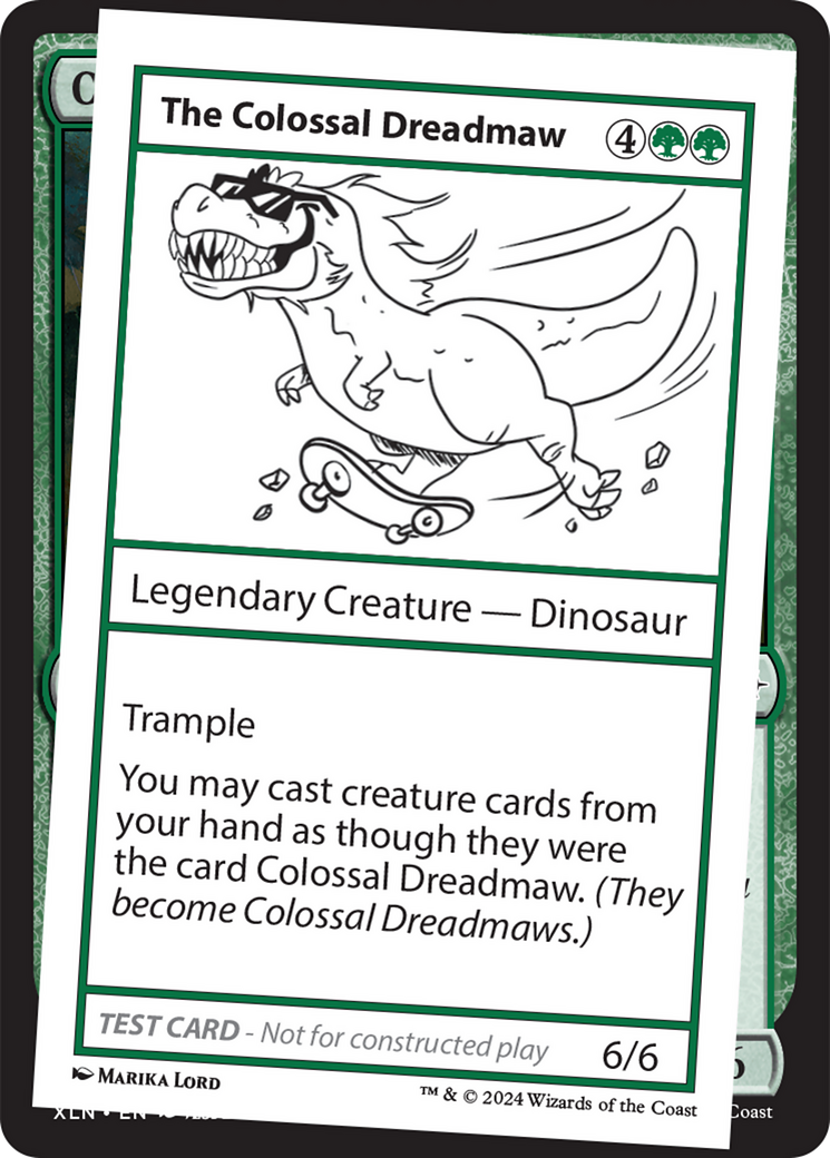 The Colossal Dreadmaw [Mystery Booster 2 Playtest Cards] | Gaming Infinity