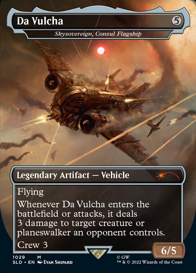 Da Vulcha - Skysovereign, Consul Flagship (Borderless) [Secret Lair Drop Series] | Gaming Infinity