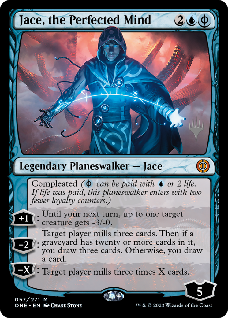 Jace, the Perfected Mind (Promo Pack) [Phyrexia: All Will Be One Promos] | Gaming Infinity
