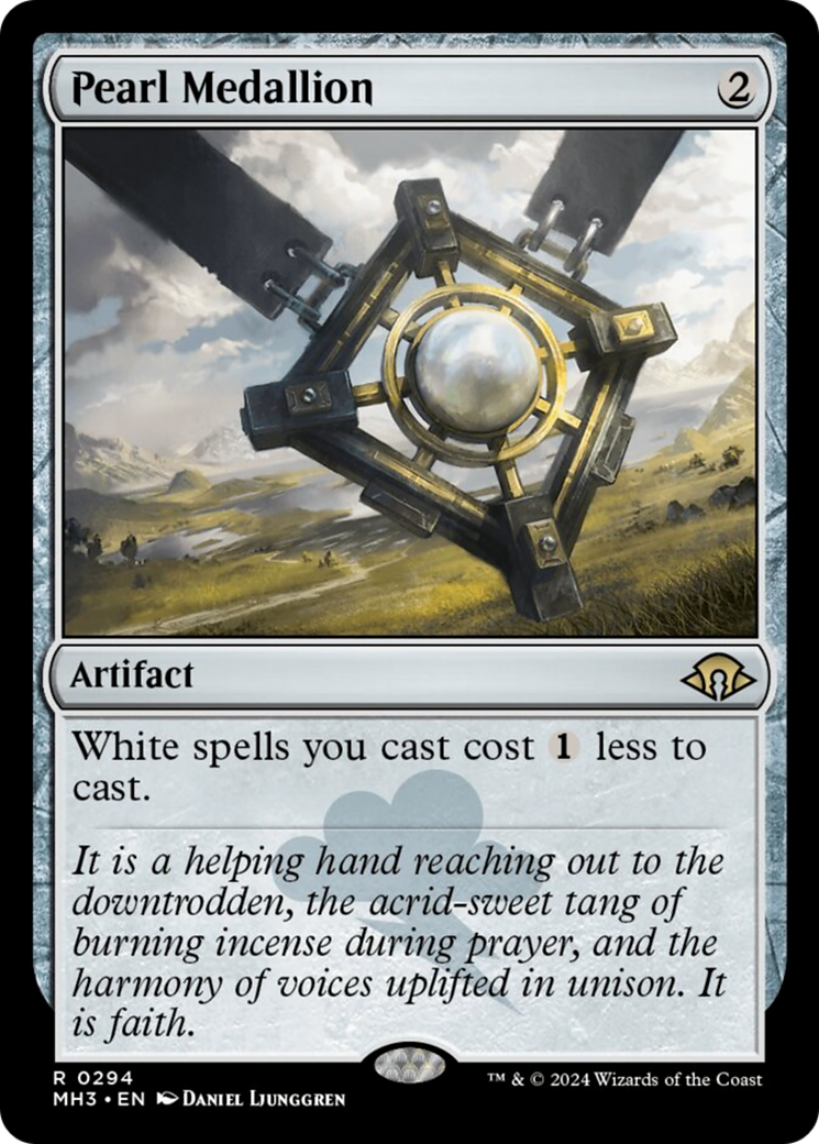 Pearl Medallion [Modern Horizons 3] | Gaming Infinity