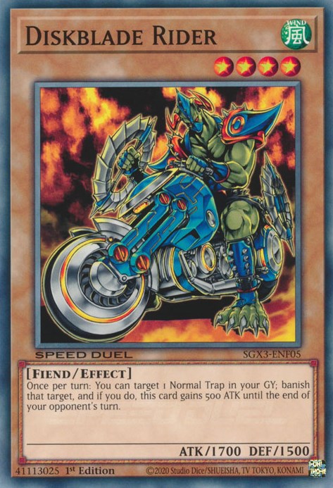 Diskblade Rider [SGX3-ENF05] Common | Gaming Infinity
